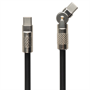 USB кабель Gelius iCable GP-UCN010 Type-C to Type-C 60W 1.2м Чорний (Black) 133209 фото