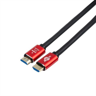 Кабель HDMI Atcom HDMI - HDMI V 2.0 (M/M) (24915) 15м Червоний Чорний (Black Red) 188922 фото