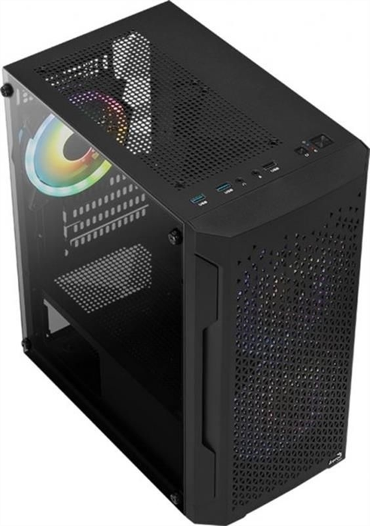 Корпус AeroCool Trinity Mini-G-BK-v2 (ACCS-PV32033.11) Чорний (Black) 207981 фото