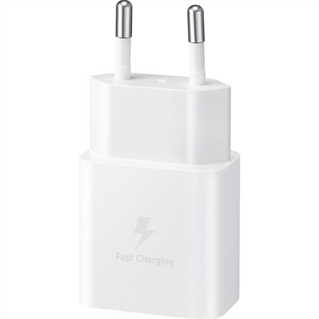 Зарядний пристрій Samsung EP-T1510N White, 1хUSB Type-C, 15W Білий (White) 165935 фото