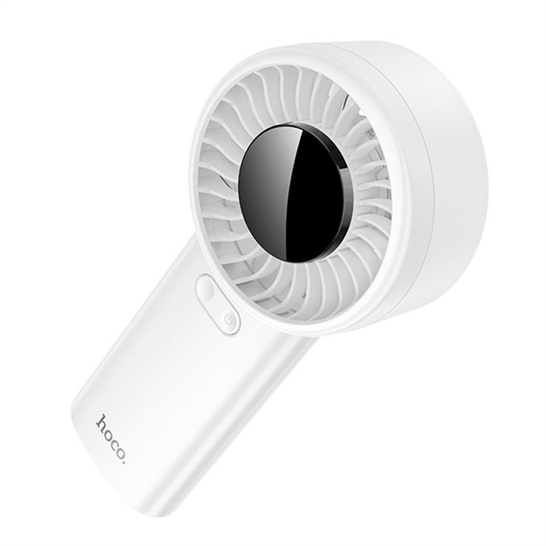 Вентилятор портативний Hoco HX62 Endless handheld fan 6000 mAh Білий (White) 193012 фото