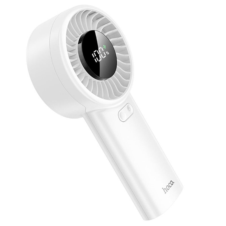Вентилятор портативний Hoco HX62 Endless handheld fan 6000 mAh Білий (White) 193012 фото