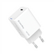 Зарядний пристрій ColorWay GaN Mini 65W PD Port PPS USB-C (CW-CHS049PD-WT) Білий (White) 165994 фото 1