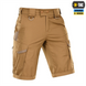 Шорти M-Tac Aggressor Gen.II Flex Коричневі (Coyote Brown) (XS) 225493 фото 5