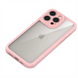 Чохол накладка для iPhone 11 Pro Max TPU Transparent + Colour Рожева (Pink) 159075 фото 2