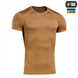 Футболка M-Tac потовідвідна Athletic Gen. 2 M Коричнева (Coyote Brown) 221057 фото 6