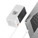 Зарядний пристрій Baseus PowerCombo 65W (2 AC + USB + USB-C) + кабель Type-C 1.5м Чорний (Black) 113662 фото 4