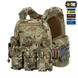 Плитоноска M-Tac Cuirass Tiger Elite (розмір плити М) Зелений (Multicam) (M/L) 224944 фото 8