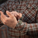 Сорочка M-Tac Lumberjack Cotton Shirt Коричнева Сіра (Brown Grey) (S/R) 233232 фото 2