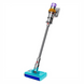 Пилосос акумуляторний Dyson V15s 448799-01 UK Синій Срібний (Blue Silver) 201250 фото 2