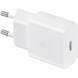 Зарядний пристрій Samsung EP-T1510N White, 1хUSB Type-C, 15W Білий (White) 165935 фото 1