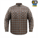 Сорочка M-Tac Lumberjack Cotton Shirt Коричнева Сіра (Brown Grey) (S/R) 233232 фото 9
