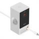 Зарядний пристрій Baseus PowerCombo 65W (2 AC + USB + USB-C) + кабель Type-C 1.5м Чорний (Black) 113662 фото 2