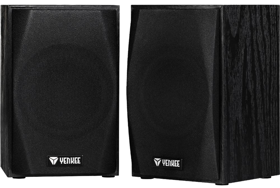 Колонки мультимедійні YENKEE YSP 2010BK USB speakers 2.0 Чорні (Black) 157905 фото