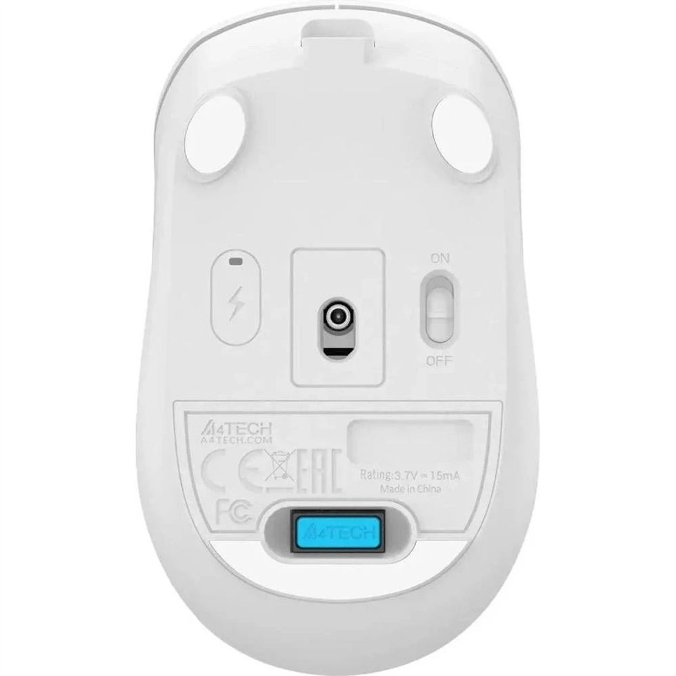 Миша бездротова A4Tech FG15CS Air2 Біла (White) 162242 фото
