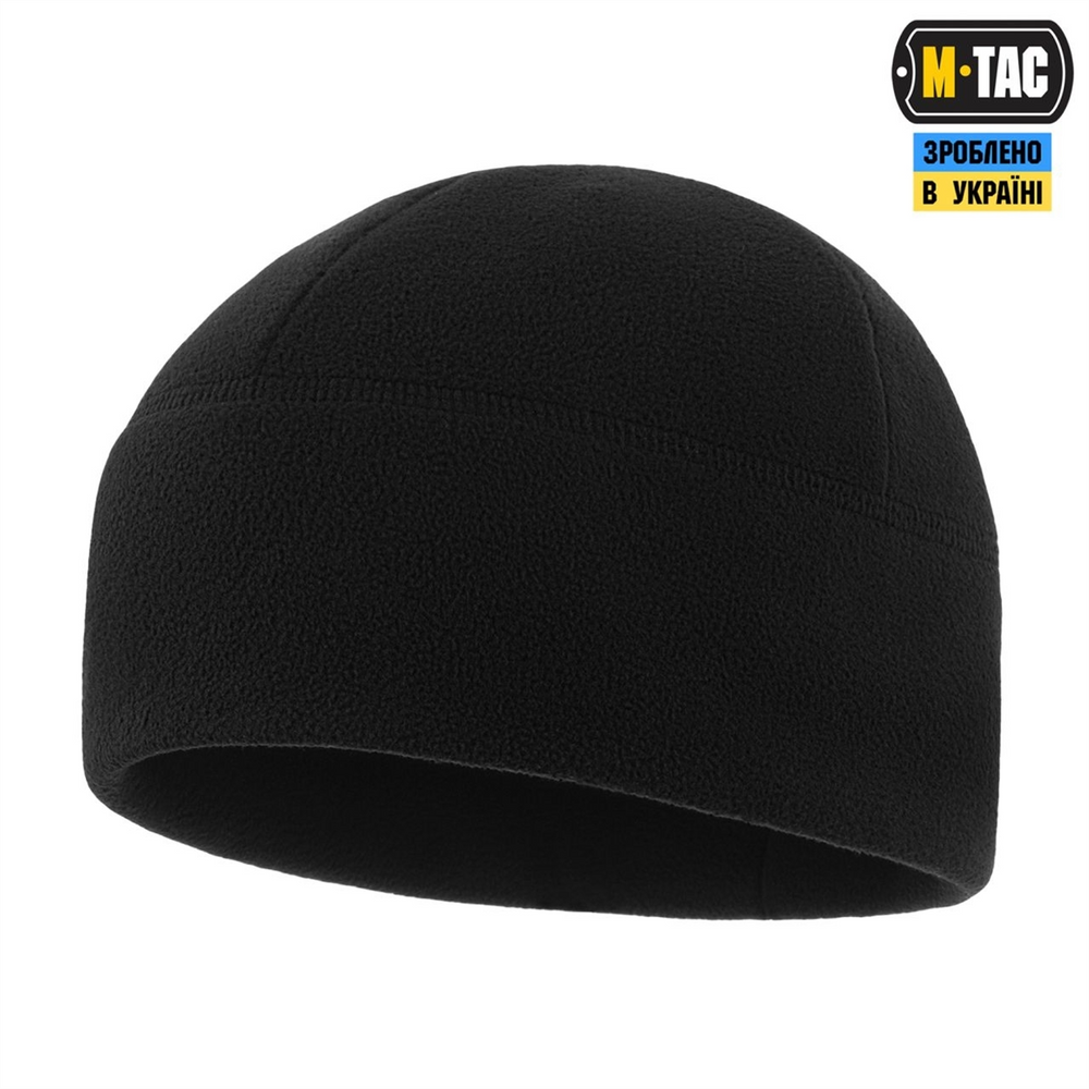 Шапка M-Tac Watch Cap Elite фліс (320г/м2) S Чорна (Black) 221286 фото