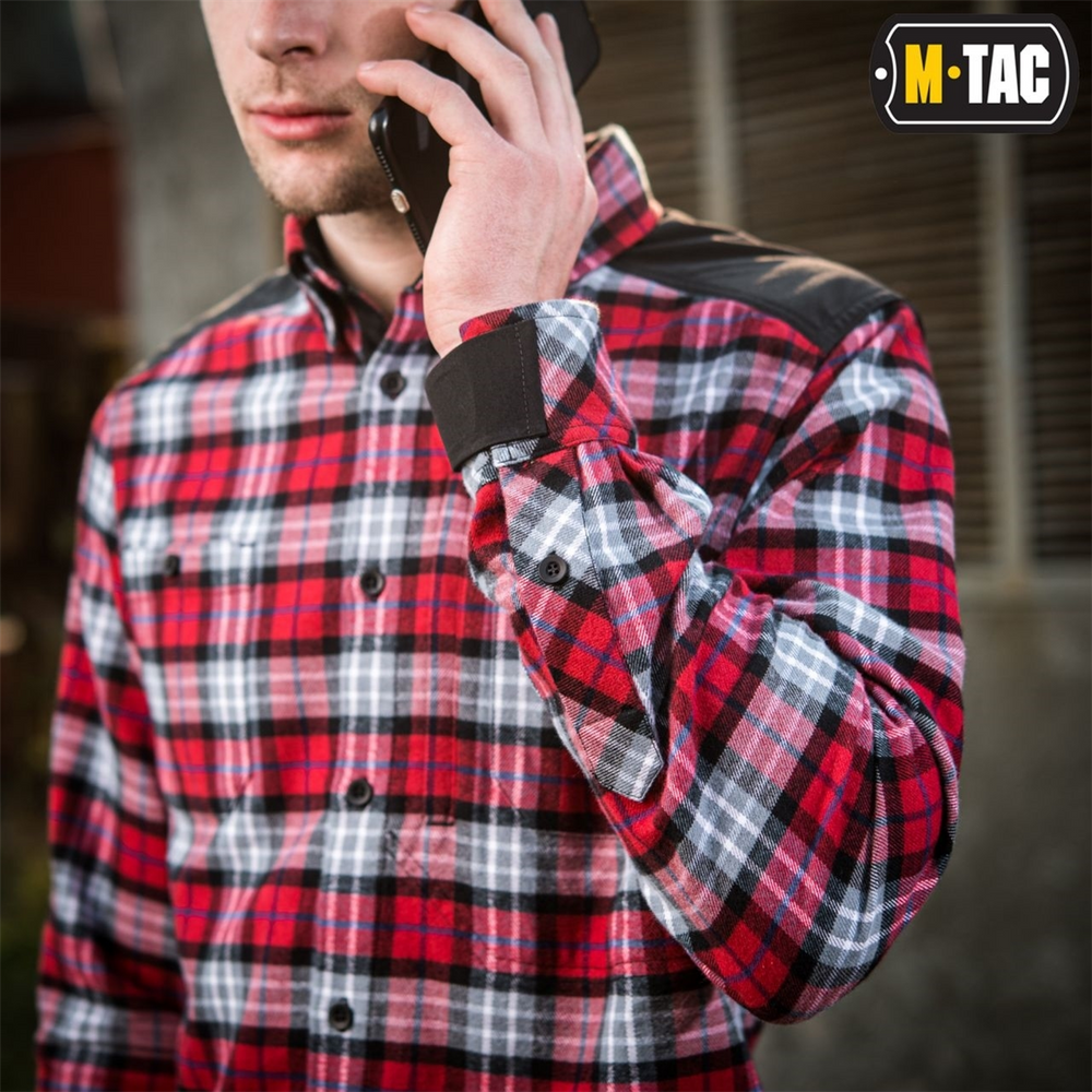 Сорочка M-Tac Redneck Cotton Shirt Червона (Red) (XS/R) 233310 фото