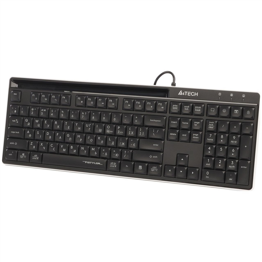 Клавіатура A4Tech FX72 Чорна (Black) 165682 фото