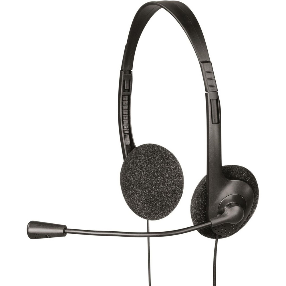 Навушники накладні Hama HS-101 Чорні (Black) 196055 фото