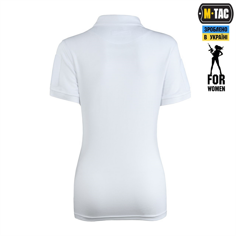 Поло M-Tac тактичне 65/35 Lady Біле (White) (S) 232326 фото