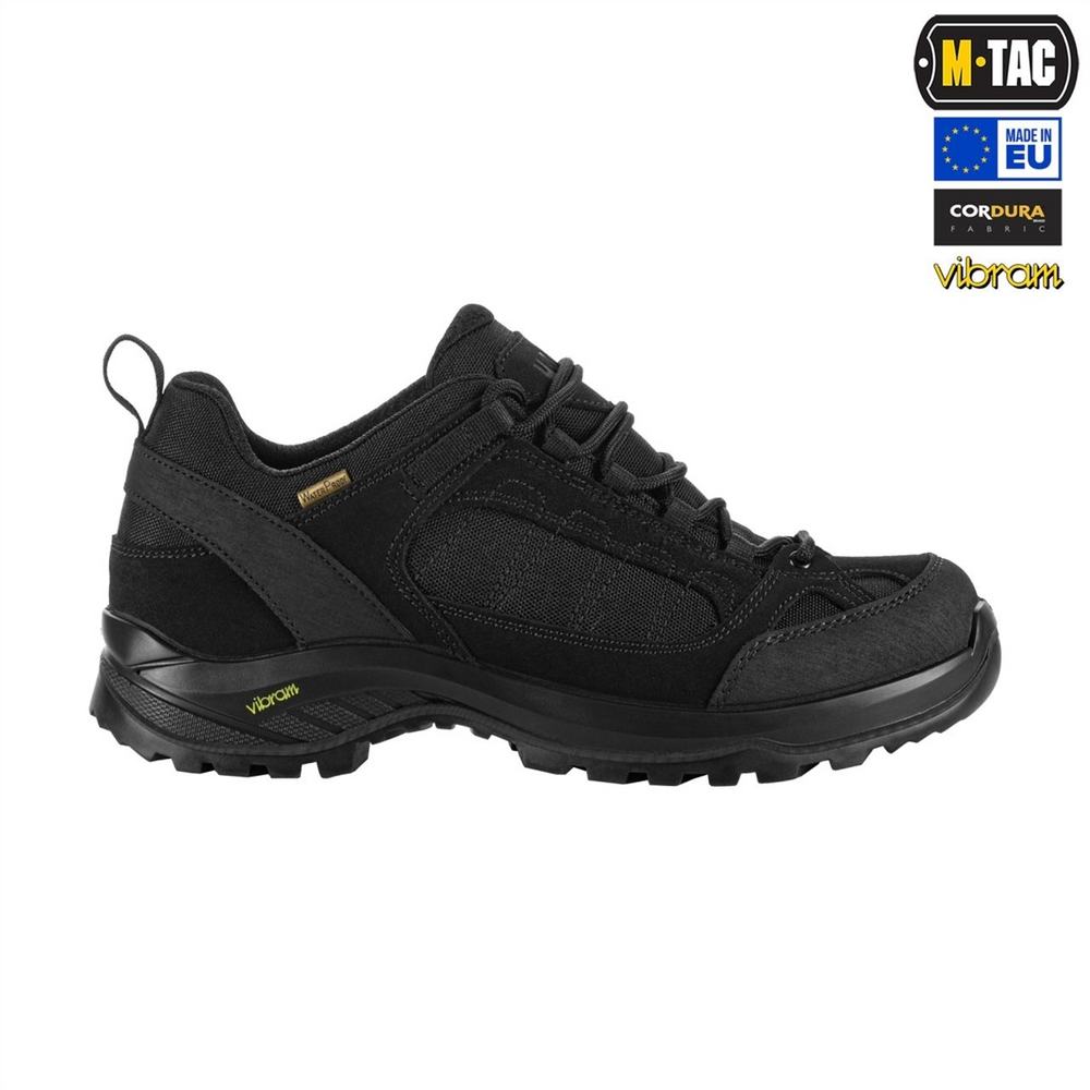 Кросівки тактичні демісезонні M-Tac Pro Line Чорні (Black) (43) 229398 фото