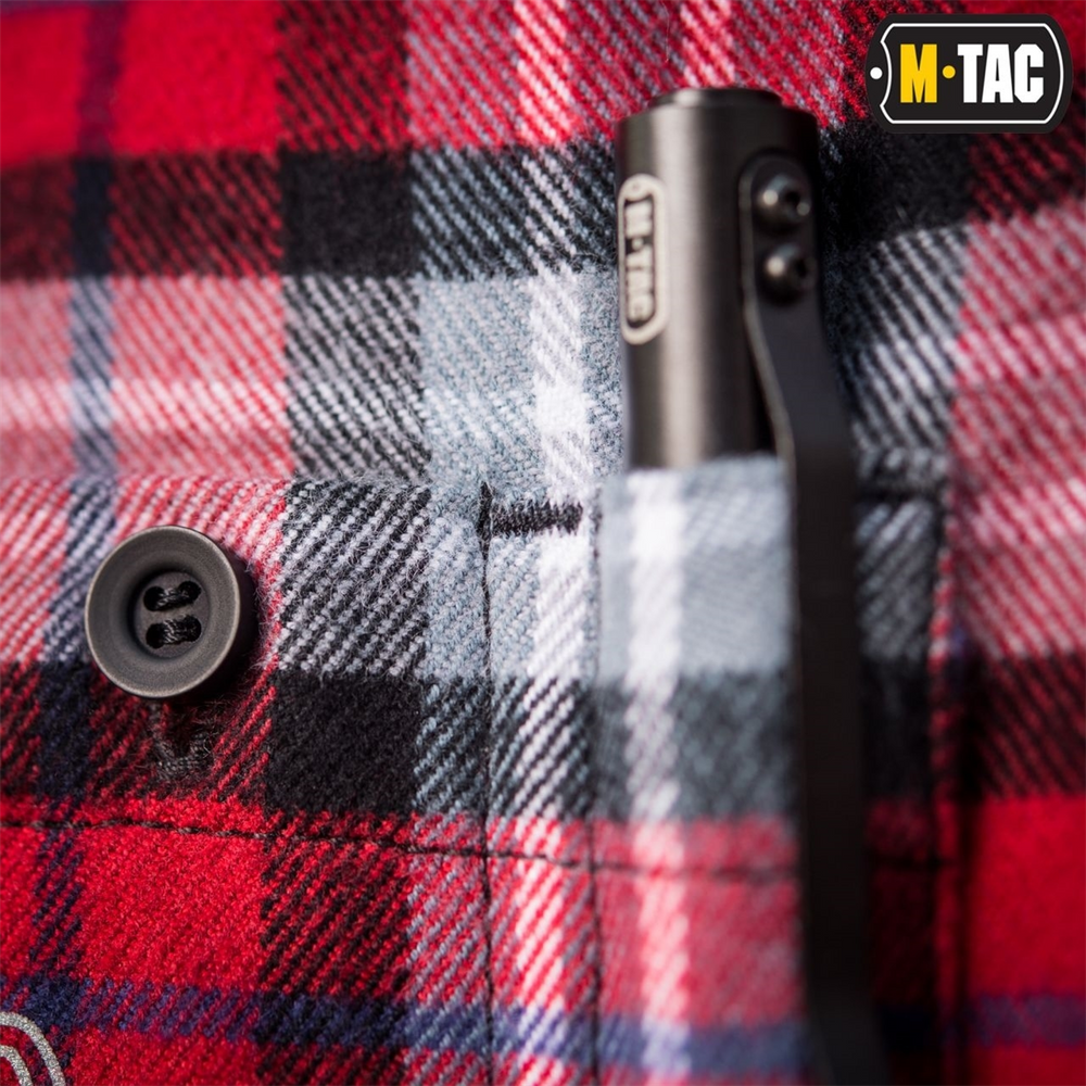 Сорочка M-Tac Redneck Cotton Shirt Червона (Red) (XS/R) 233310 фото