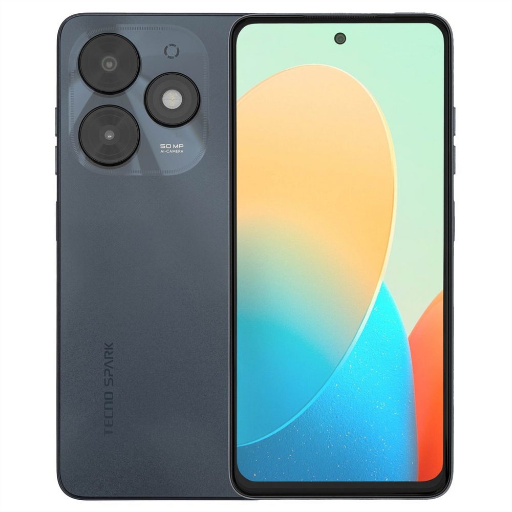 Смартфон TECNO Spark 20C (BG7n) 8/128Gb NFC Gravity Black 120803 фото Смартфон TECNO Spark 20C (BG7n) 8/128Gb NFC Gravity Black 120803 фото