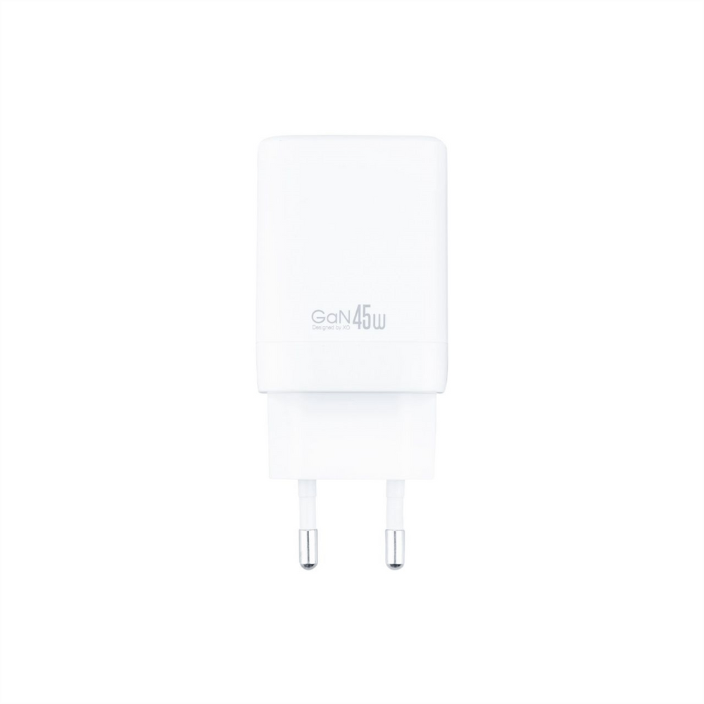 Зарядний пристрій XO CE16 (USB + USB-C) PD QC3.0 45W Білий (White) 142037 фото