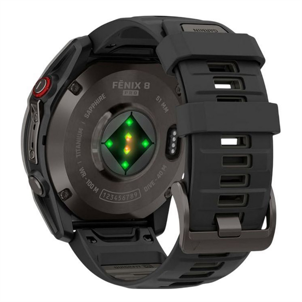 Смарт-годинник Garmin Fenix 8 Pro 51mm AMOLED (010-03199-00,010-03199-01) Чорний (Carbon Gray) 209959 фото