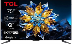 Телевізор TCL 75C69BPRO Титановий (Titan) 172664 фото