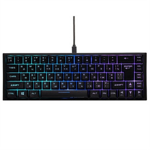 Клавіатура бездротова ігрова 2E Gaming KG350UBK RGB Чорна (Black) 165613 фото