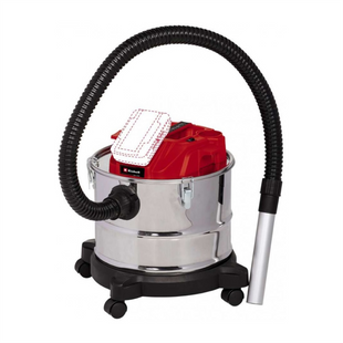 Пилосос акумуляторний Einhell TE-AV 18/15 Li C - Solo PXC 18В для золи Срібний Червоний (Silver Red) 198683 фото