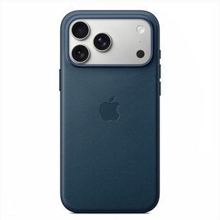 Чохол накладка для iPhone 17 Pro/18 Pro TechWoven Case with MagSafe (MGF44) Синя (Blue) 208514 фото