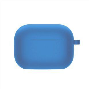 Чохол для навушників AirPods 4/5 Protection Case з мікрофіброю Блакитний (Dark Blue) 193763 фото