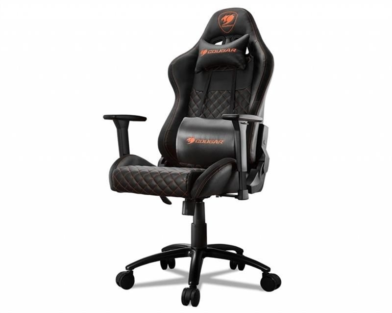 Крісло ігрове Cougar Armor Pro Чорне (Black) 164966 фото