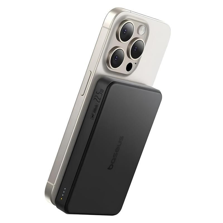 PowerBank 10000 mAh Baseus Airpow II OS 22.5W Чорний (Black) 183716 фото