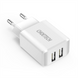 Зарядний пристрій Choetech (2USBх2A) (C0030) Білий (White) 165840 фото 1