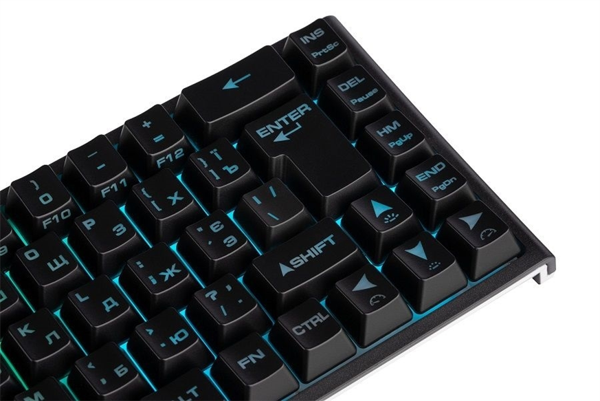Клавіатура бездротова ігрова 2E Gaming KG350UBK RGB Чорна (Black) 165613 фото