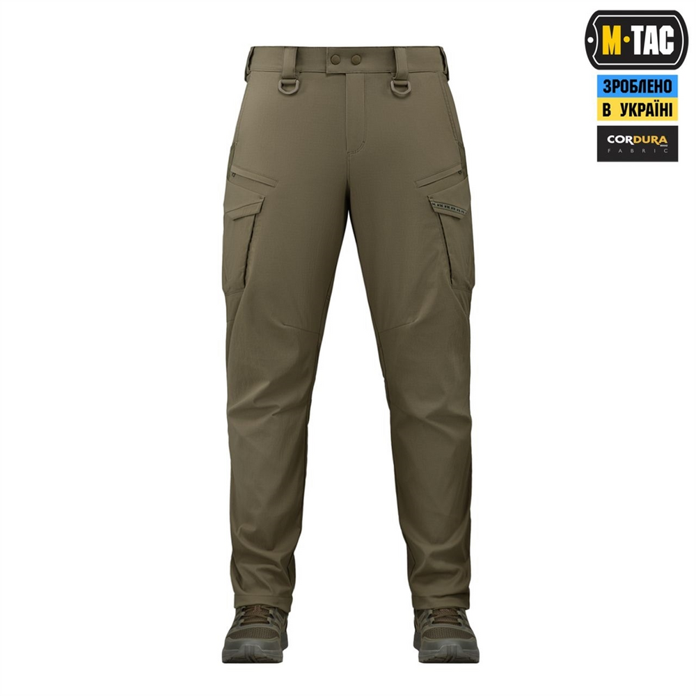 Штани M-Tac Aggressor Summer Gen.II Flex 34/32 Зелені (Dark Olive) 218039 фото
