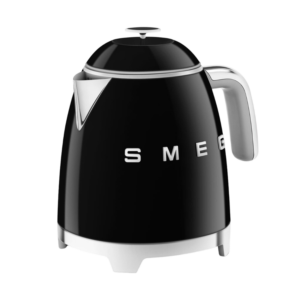 Електрочайник SMEG (KLF05BLEU) Mini Kettle Чорний (Black) 200678 фото