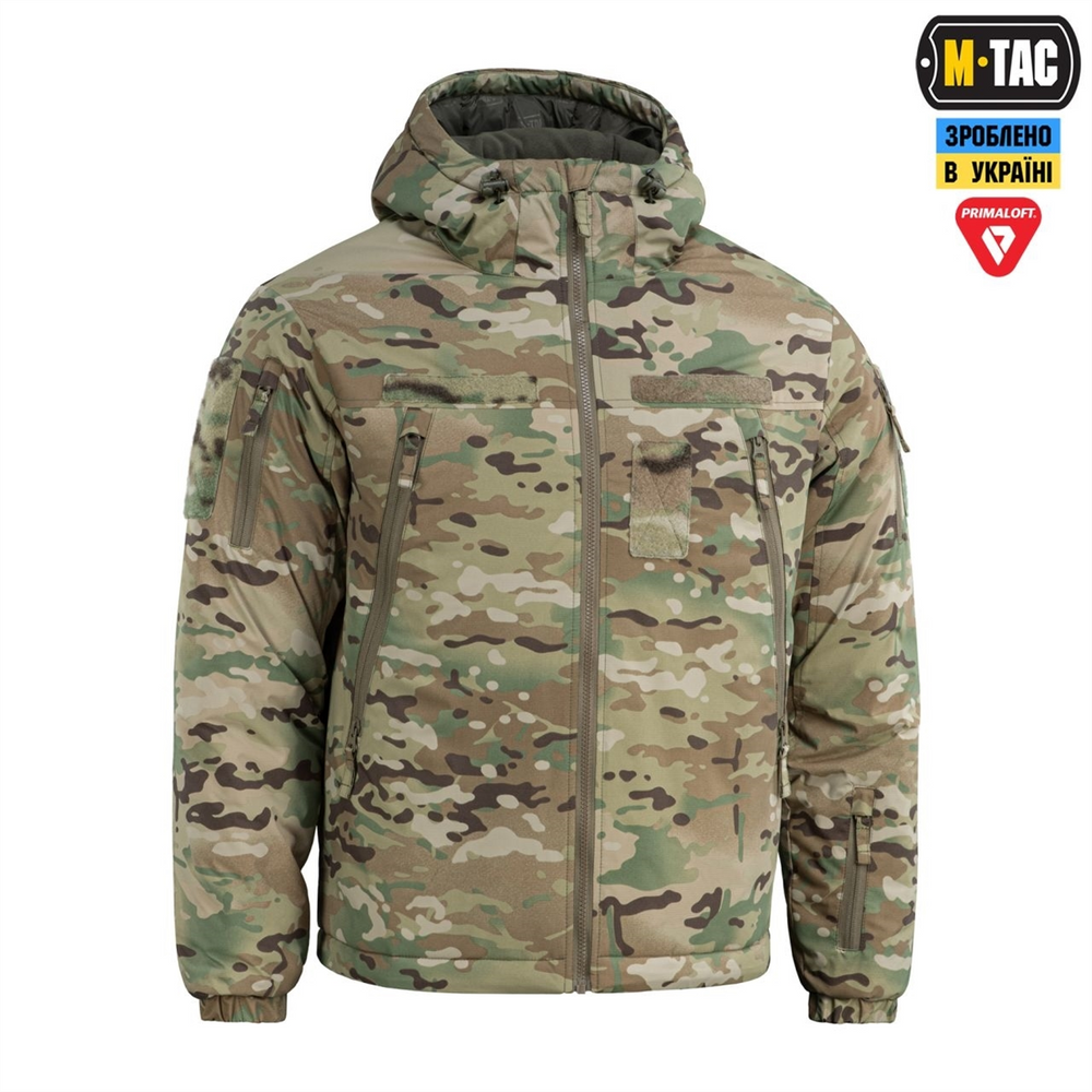 Куртка зимова M-Tac Alpha Gen.IV Pro Primaloft Зелена (Multicam) (M/L) 230454 фото
