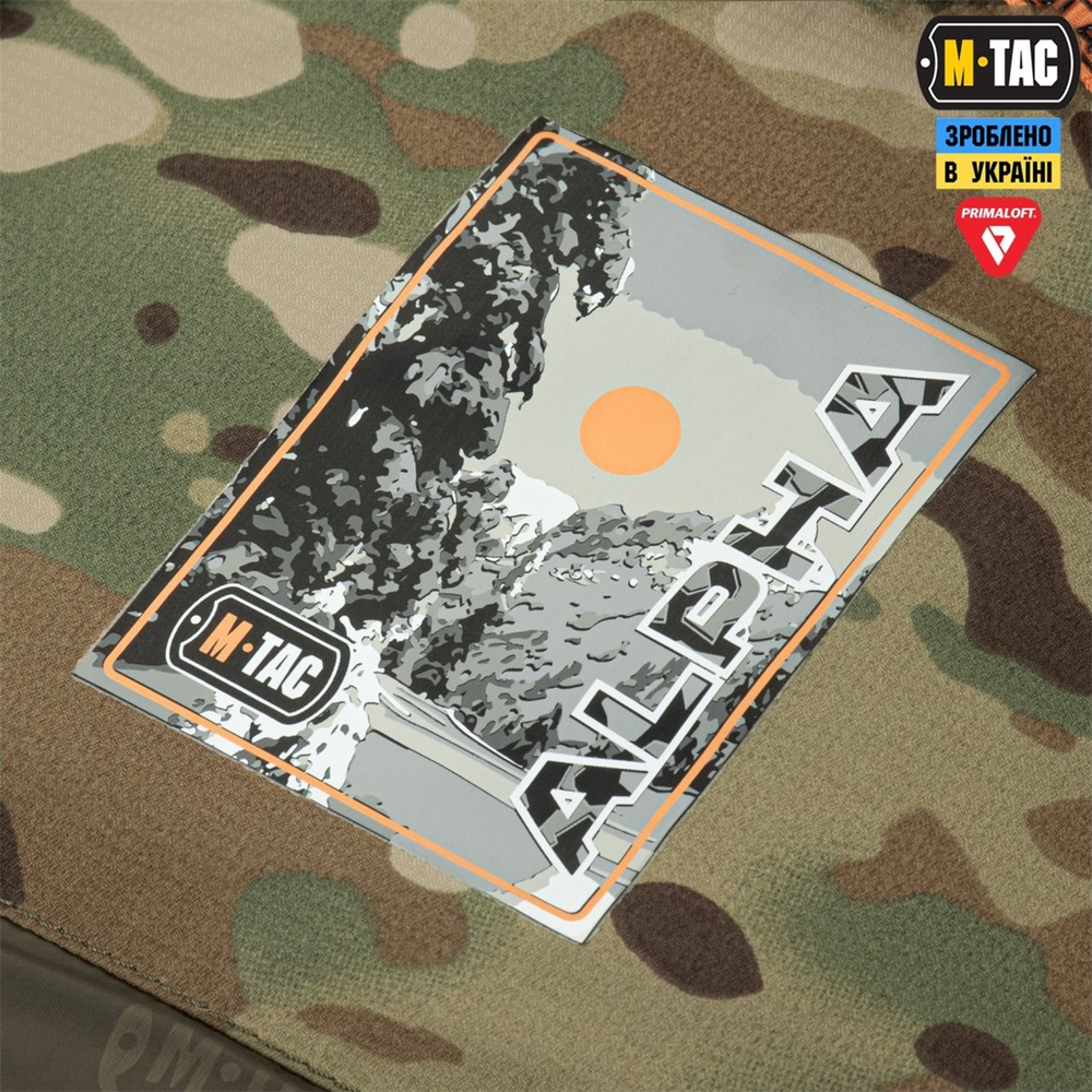 Куртка зимова M-Tac Alpha Gen.IV Pro Primaloft Зелена (Multicam) (M/L) 230454 фото
