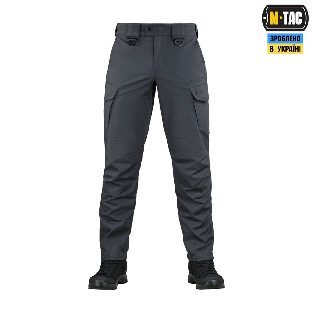 Штани M-Tac Aggressor Gen II Flex Сірі (Dark Grey) (28/34) 237147 фото