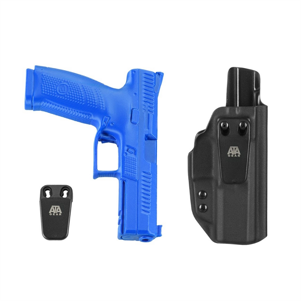 Кобура ATA Gear модель Fantom ver.3 для зброї CZ P10-F / SC Чорна (Black) 226167 фото