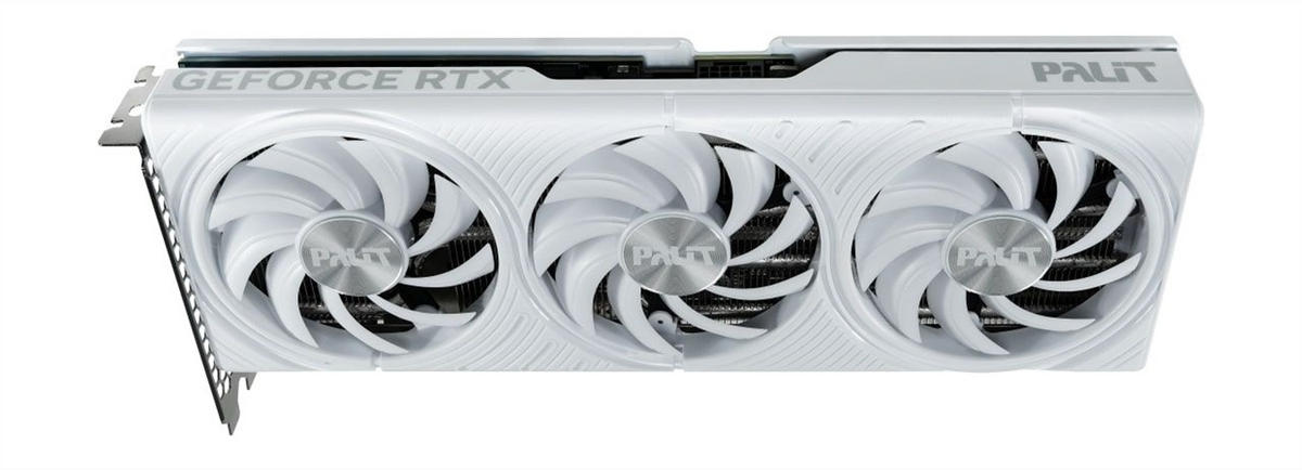 Відеокарта Palit GeForce RTX 5070 12GB OC Біла (White) 208191 фото