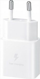 Зарядний пристрій Samsung 15W (EP-T1510XWEGRU) + кабель Type-C Білий (White) 165992 фото