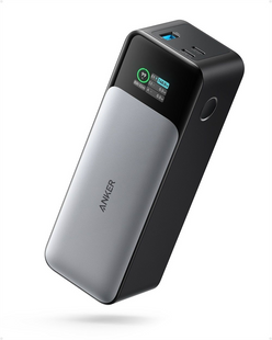 PowerBank 24000 mAh Anker PowerCore 737 GaNPrime 140W PD Чорна (Black) 156351 фото