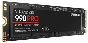 Накопичувач SSD 1TB Samsung 990 PRO M.2 2280 V-NAND TLC (MZ-V9P1T0BW) 209475 фото
