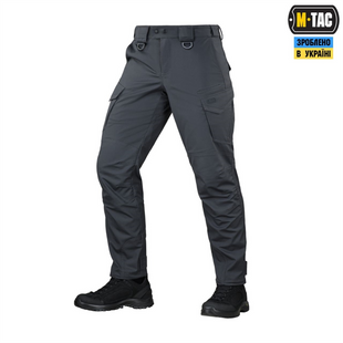 Штани M-Tac Aggressor Gen II Flex Сірі (Dark Grey) (28/34) 237147 фото