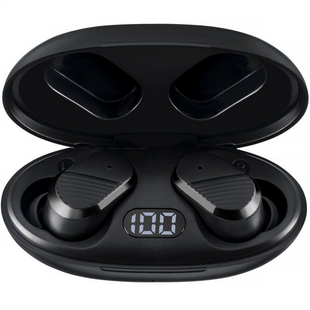 Бездротові навушники вкладиші Gelius Pro Basic GP-TWS011 Чорні (Black) 104567 фото
